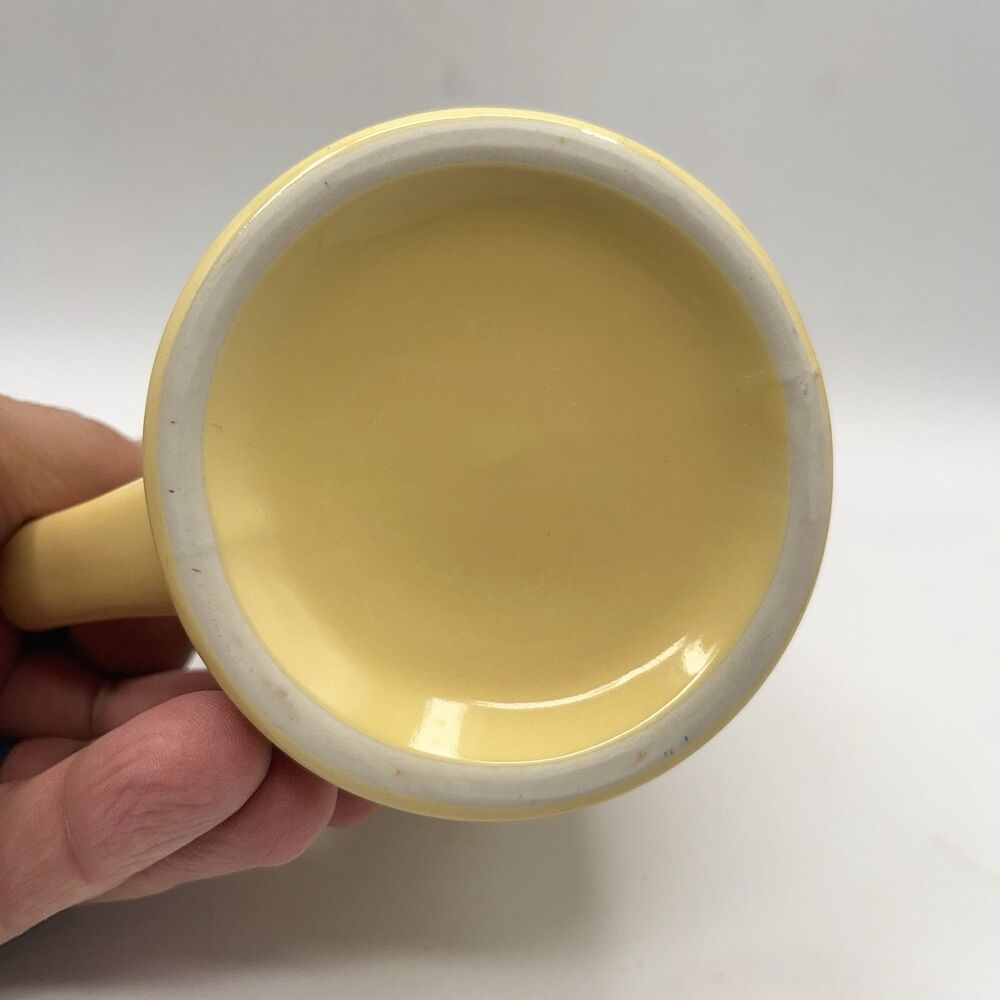 LIFE IS GOOD Yellow Coffee Cup Mug Jake Guy Relaxed in Adirondack Chair 12 oz. - Picture 7 of 9